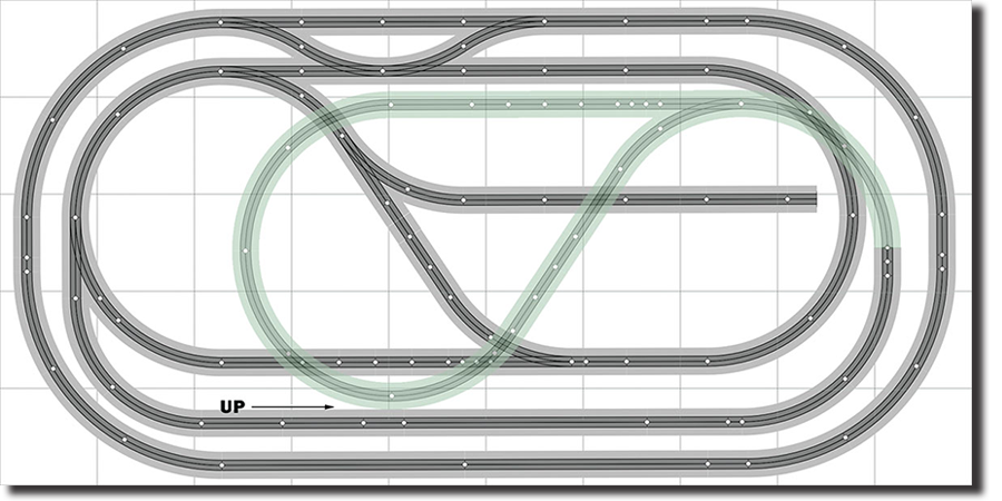 lionel fastrack layouts